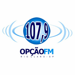 Opcao FM 107.9 logo