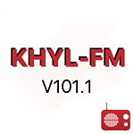 KHYL-FM V101.1 logo