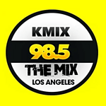 98.5 FM KMIX logo