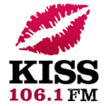 Kiss 106.1 FM logo