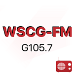 WSCG G105.7 logo