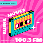 Buena música 100.3 FM logo