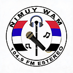 Ñimuy Wam 104.9 logo