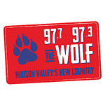WZAD 97.3 / 97.7 The Wolf WCZX logo