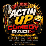 Actin Up comedy Radio logo