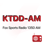 KTDD Fox Sports Radio 1350 logo