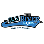 KQEZ 99.3 The River logo