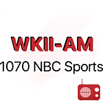 WKII 1070 NBC Sports Radio logo