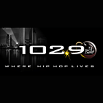 KNDA 102.9 Da Bomb logo