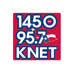 KNET 1450 AM & 95.7 FM logo
