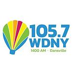 105.7 WDNY logo