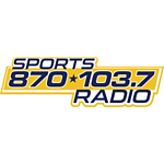 Sports Radio 870 AM & 103.7 FM logo