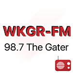 WKGR Gater 98.7 logo