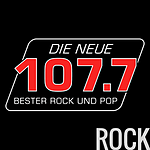 Die Neue 107.7 Rock logo
