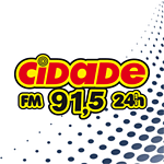 Radio Cidade FM 91.5 FM logo