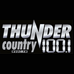 WDDC Thunder 100.1 FM logo