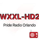 WXXL-HD2 Pride Radio Orlando logo