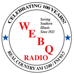 WEBQ Real Country AM 1240 logo