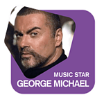 105 Music Star: George Michael logo