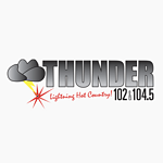 WDNB Thunder 102 / 104.5 logo