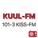 KUUL 101.3 KISS FM logo