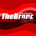 107.7 The Bronc Retro logo