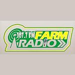 107.7 FM Farm Radio Libman logo