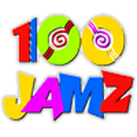 100 Jamz 100.3 FM logo