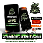 Camouflage Dragon Radio logo