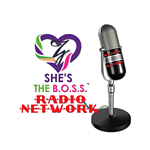 She's The B.O.S.S. Radio Network logo