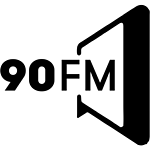 90 FM logo