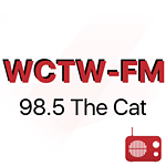 WCTW-FM 98.5 The Cat logo