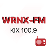 WRNX Kix 100.9 logo