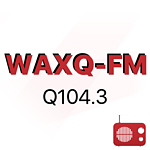 WAXQ Q104.3 FM logo