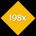 198x - Nineteen Eighty X logo