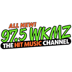 97.5 WKMZ logo