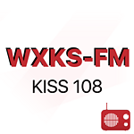 WXKS-FM kiss 108 logo