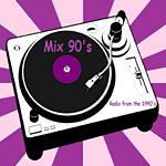The Mix 90s logo