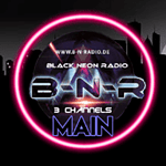 Black Neon Radio - The Main logo