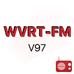WVRT and WVRZ V97 FM logo