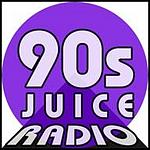 A .RADIO 90s JUICE logo