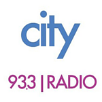CITY RADIO 93.3 FM logo