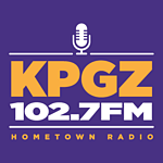 KPGZ 102.7 FM logo