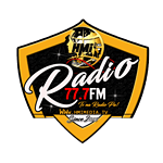 77.7FM HMITV RADIO logo