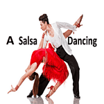 A Salsa Dancing logo