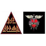 Def Leppard versus Bon Jovi logo