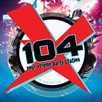 X 104.3 FM logo