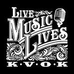 KVOK LIVE MUSIC LIVES RADIO logo