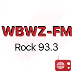 WBWZ-FM Rock 93.3 logo
