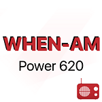 WHEN-AM Power 620 logo